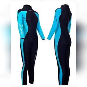 HEVTO Wetsuits Women Plus Size 3mm Neoprene Full Scuba Diving Suits Size 16X